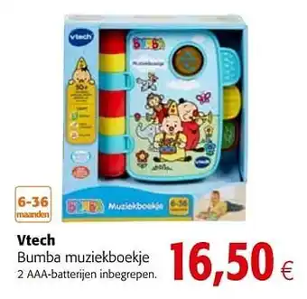 Colruyt Vtech bumba muziekboekje aanbieding