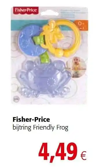 Fisher-price bijtring friendly frog