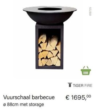Vuurschaal barbecue