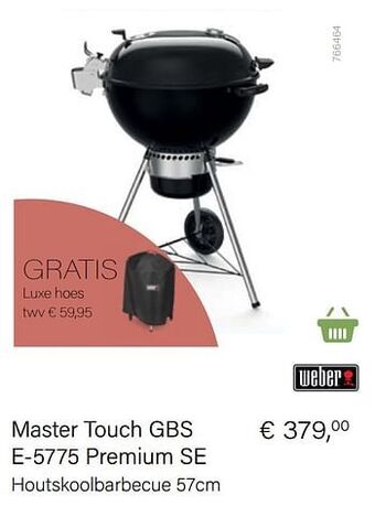 Multi bazar Weber master touch gbs e-5775 premium se aanbieding