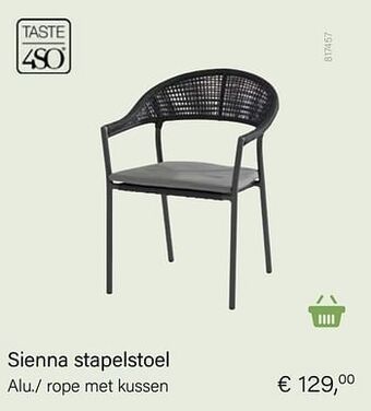 Multi bazar Sienna stapelstoel aanbieding