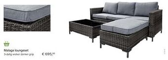 Malaga loungeset