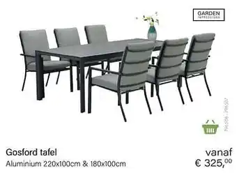 Multi bazar Gosford tafel aanbieding