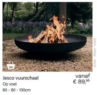Multi bazar Jesco vuurschaal aanbieding