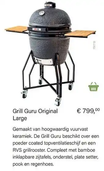 Multi bazar Grill guru original large aanbieding