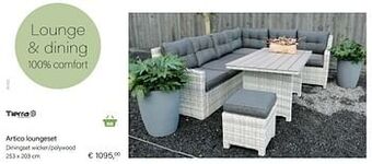 Artico loungeset