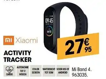 Electro Depot Xiaomi activity tracker mi band 4. aanbieding