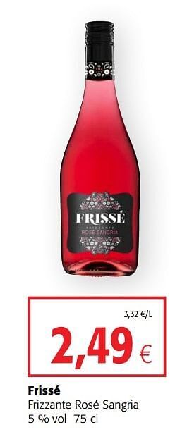 Frissé frizzante rosé sangria