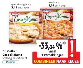 Colruyt Dr. Oetker Casa di Mama aanbieding