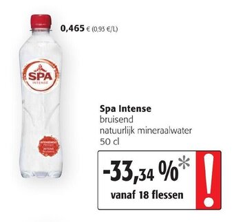 Colruyt Spa Intense aanbieding