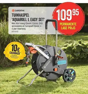 HandyHome Gardena Tuinhaspel 'aquaroll L Easy Set' aanbieding