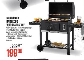 Houtskool Barbecue 'angulatus Xxl'