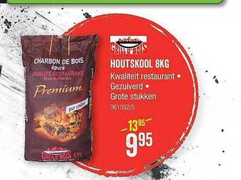 HandyHome Houtskool 8kg aanbieding