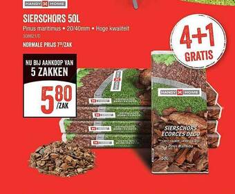 HandyHome Sierschors 50l aanbieding