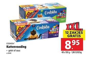 Lidl Coshida Kattenvoeding aanbieding