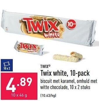 ALDI Twix white aanbieding