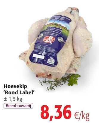 Colruyt Hoevekip rood label aanbieding
