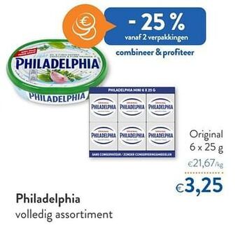OKay Philadelphia original aanbieding