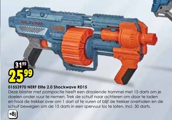 01553970 NERF Elite 2.0 Shockwave RD15