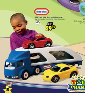 ToyChamp 00071383 Little Tikes autotransporter aanbieding