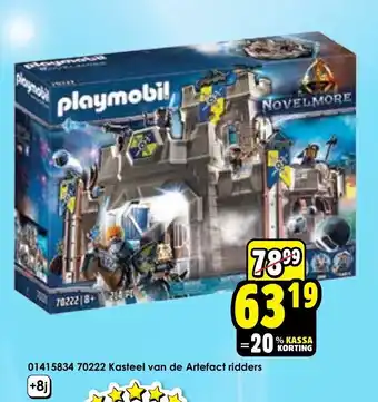 ToyChamp 01415834 70222 Kasteel van de Artefact ridders aanbieding
