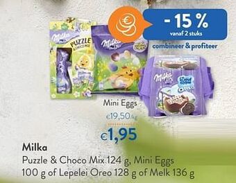 OKay Milka mini eggs aanbieding