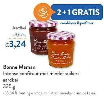 OKay Bonne maman aardbei aanbieding