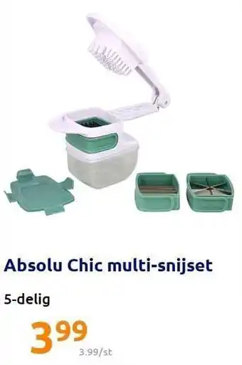 Absolu chic multi-snijset