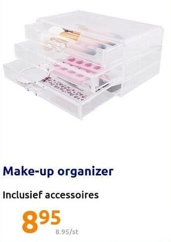 Action Make-up organizer aanbieding