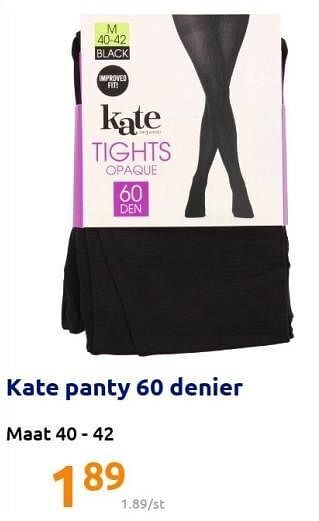 Action Kate panty 60 denier aanbieding