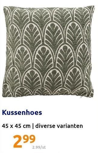 Action Kussenhoes aanbieding