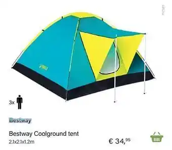 Multi bazar Bestway coolground tent aanbieding