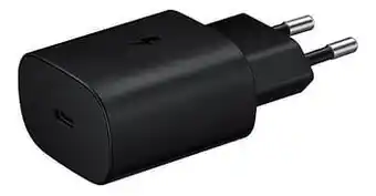 Samsung lader USB-C Fast charger 25W zonder kabel zwart