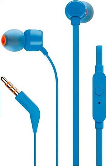 JBL oortelefoon Tune 110 blauw