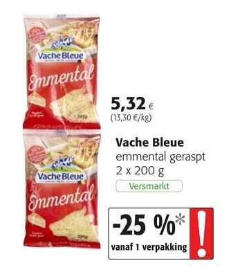 Colruyt Vache bleue emmental geraspt aanbieding