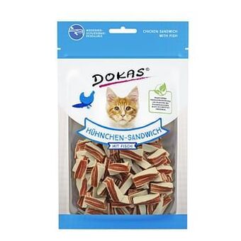 70g Kauwsnack Kip Sandwich Dokas Hondensnacks