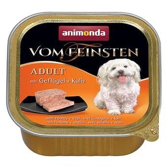 12x150g Puppy: Rund & Gevogelte Animonda Vom Feinsten Hondenvoer