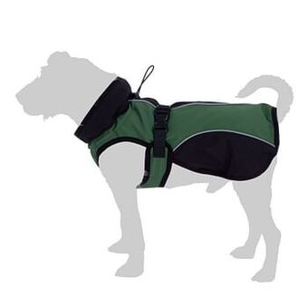 ca. 55 cm ruglengte - Hondenjas Softshell Groen