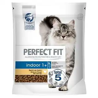 Zooplus Perfect Fit Indoor 1+ Rijk aan Kip - Voordeelpakket: 5 x 1,4 kg aanbieding
