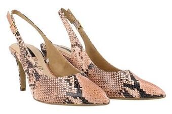 Berca Shoes S. Oliver Pump Dames Trend Dierenprint/slingback - Roze aanbieding