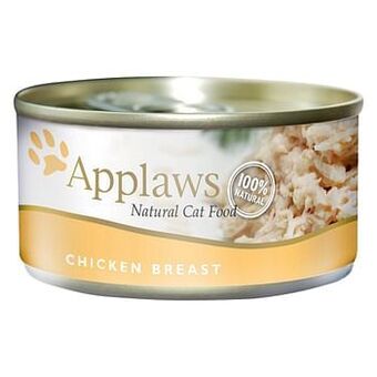 Zooplus 6x70g in Bouillon Tonijnfilet & Garnalen Applaws Kattenvoer aanbieding