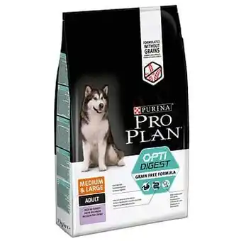 Zooplus 12kg Medium & Large Adult Optidigest Graanvrij Pro Plan Hondenvoer aanbieding