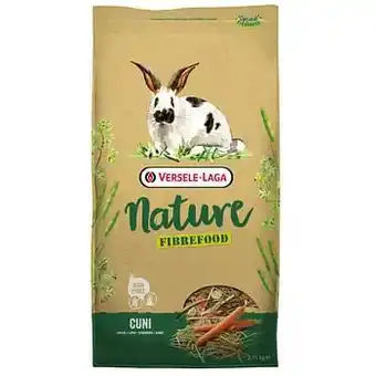 Zooplus Versele-Laga Nature Fibrefood Cuni Konijnenvoer - 8 kg* aanbieding