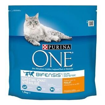 Purina ONE Sterilized Kip Kattenvoer - Dubbelpak 2 x 6 kg