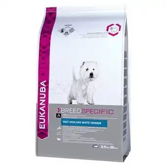 2,5kg Breed West Highland White Terriër Eukanuba Hondenvoer