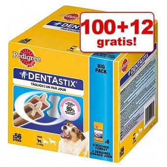 12g 112 Stuks Dentastix Voor Kleine Honden Pedigree Hondensnacks