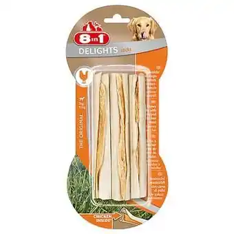 Zooplus 3x75g Delights Kauwsticks (9 stuks) 8in1 Hondensnacks aanbieding
