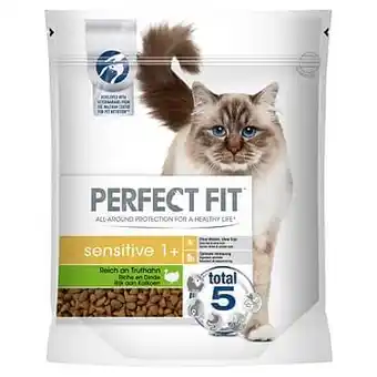 Zooplus 2x1,4kg Sensitive 1+ Rijk aan Kalkoen Perfect Fit Kattenvoer aanbieding