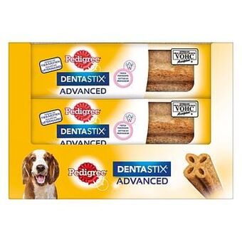 9x80g Dentastix Advanced voor middelgrote honden Pedigree Hondensnacks