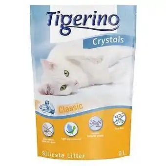 Zooplus - Tigerino Crystals Kattenbakvulling 5l aanbieding